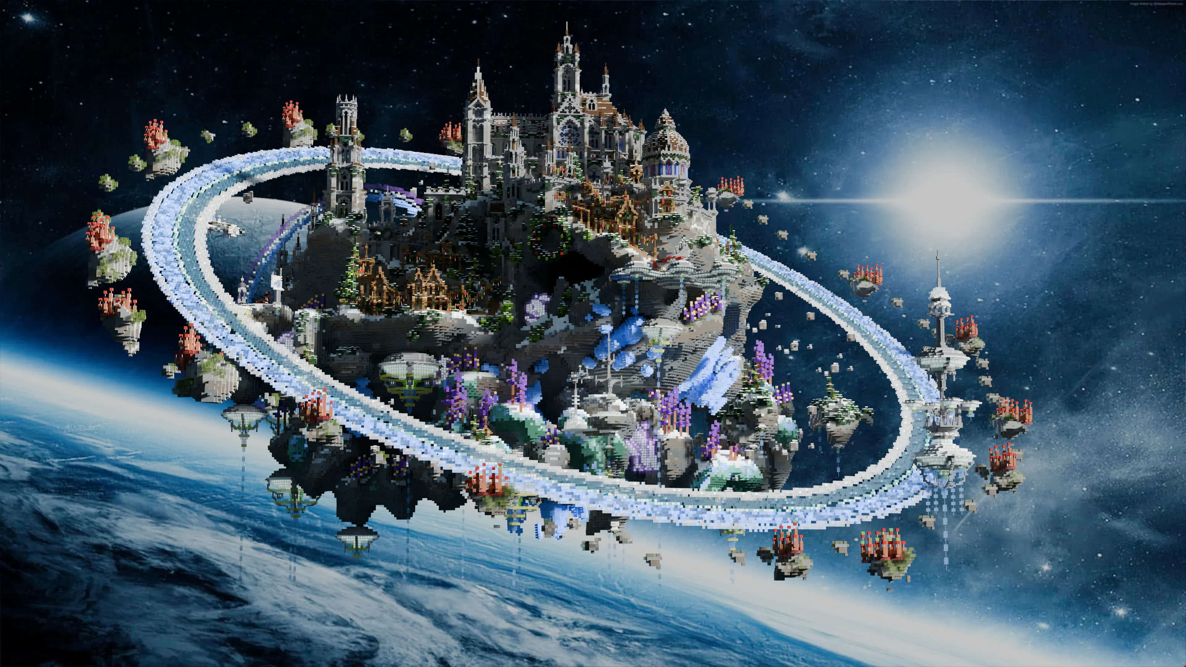 Space Christmas Build